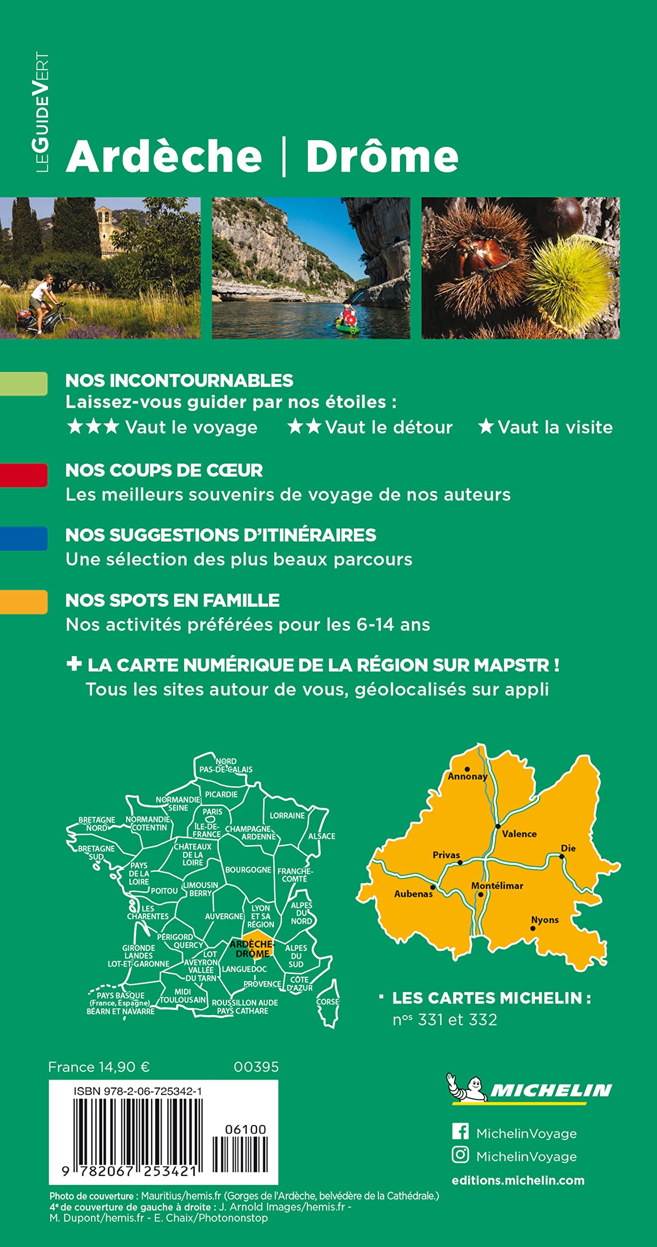 Ardèche, Drôme (Guides verts Michelin