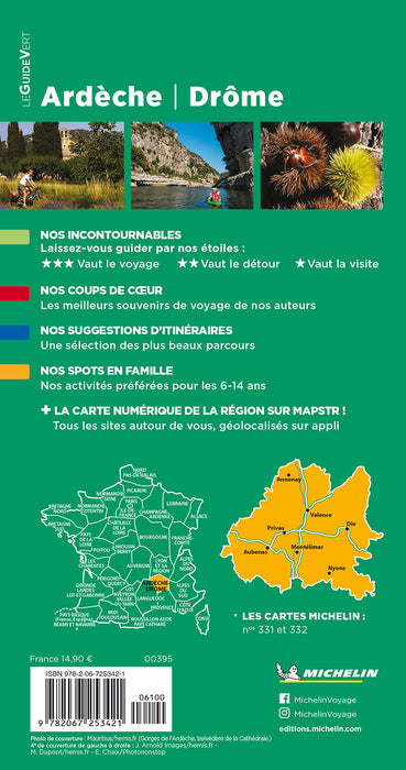 Ardèche, Drôme (Guides verts Michelin