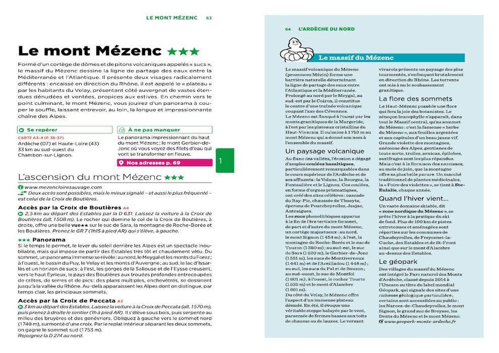 Ardèche, Drôme (Guides verts Michelin