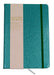 A5 Cased Glitter Notebook - Bright Turquoise