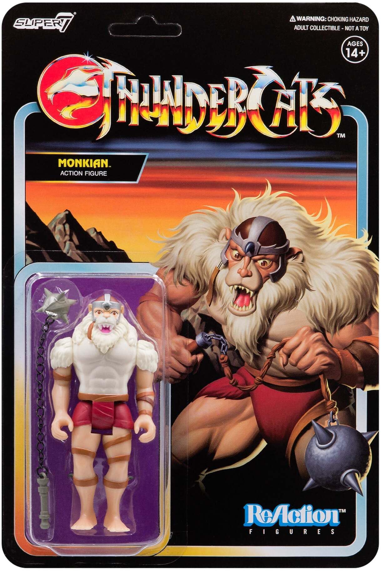 Super7 Thundercats: Monkian Reaction Figure, Multicolor