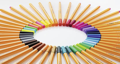 Fineliner - STABILO point 88 - Pack of 10