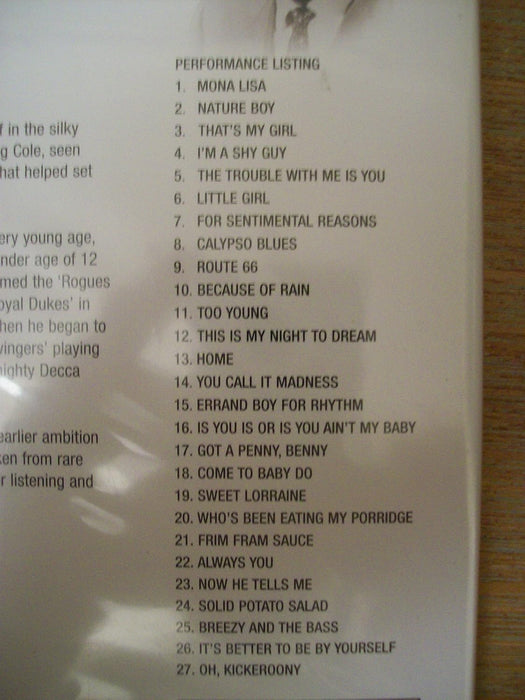 Nat King Cole - Legends in Concert (English Version