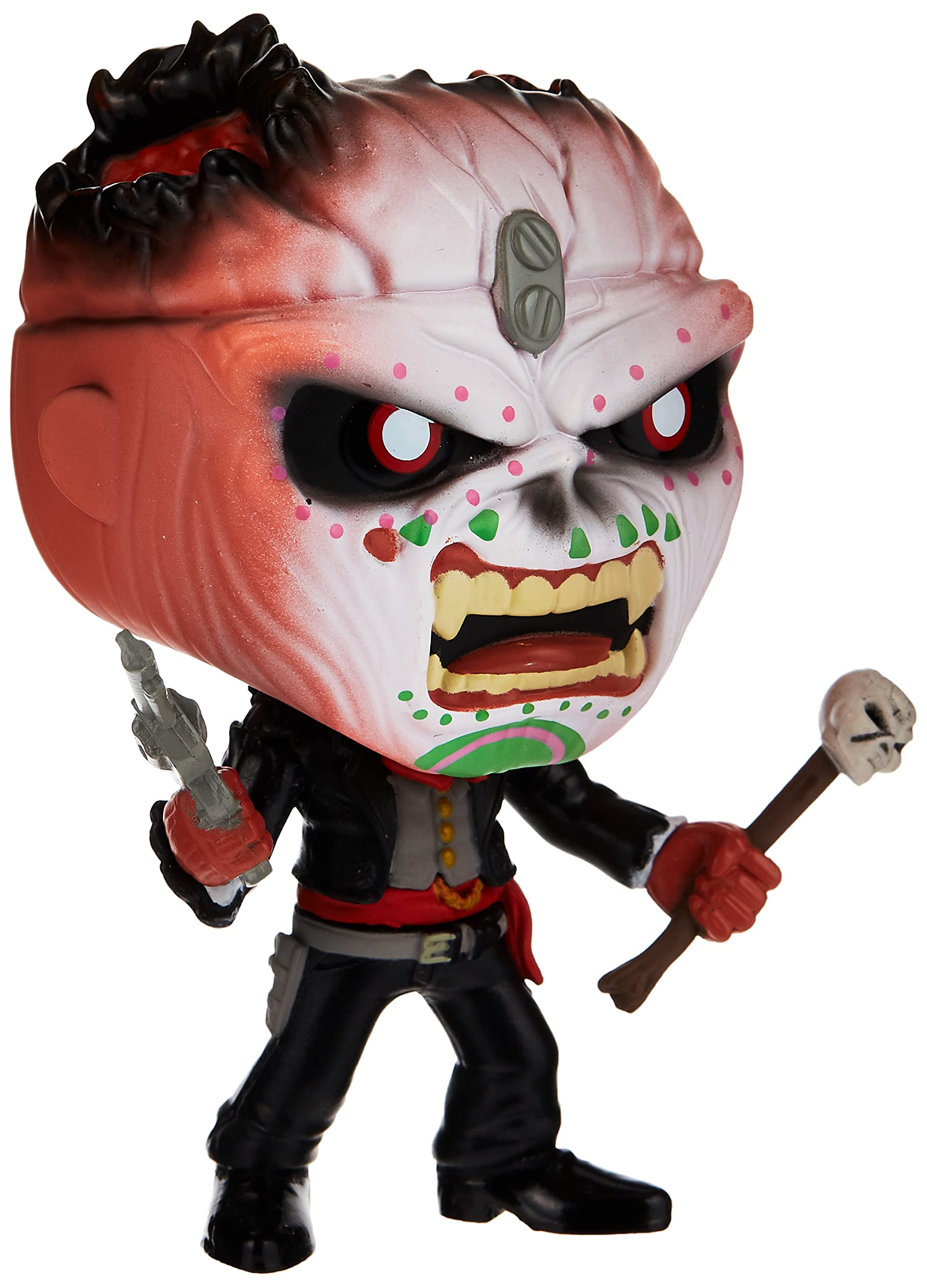 Funko POP! Rocks: Iron Maiden - Skeleton Eddie - Nights Of The Dead - Figuras Miniaturas Coleccionables Para Exhibición - Idea De Regalo - Mercancía Oficial - Juguetes Para Niños Y Adultos