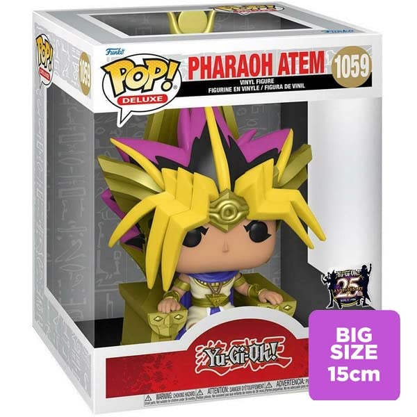 Funko POP! Animation: Yu-Gi-Oh! - Atem Pharaoh Yugi Mutou - Collectable Vinyl Figure - Gift Idea - Official Merchandise - Toys for Kids & Adults - Anime Fans - Model Figure for Collectors and Display