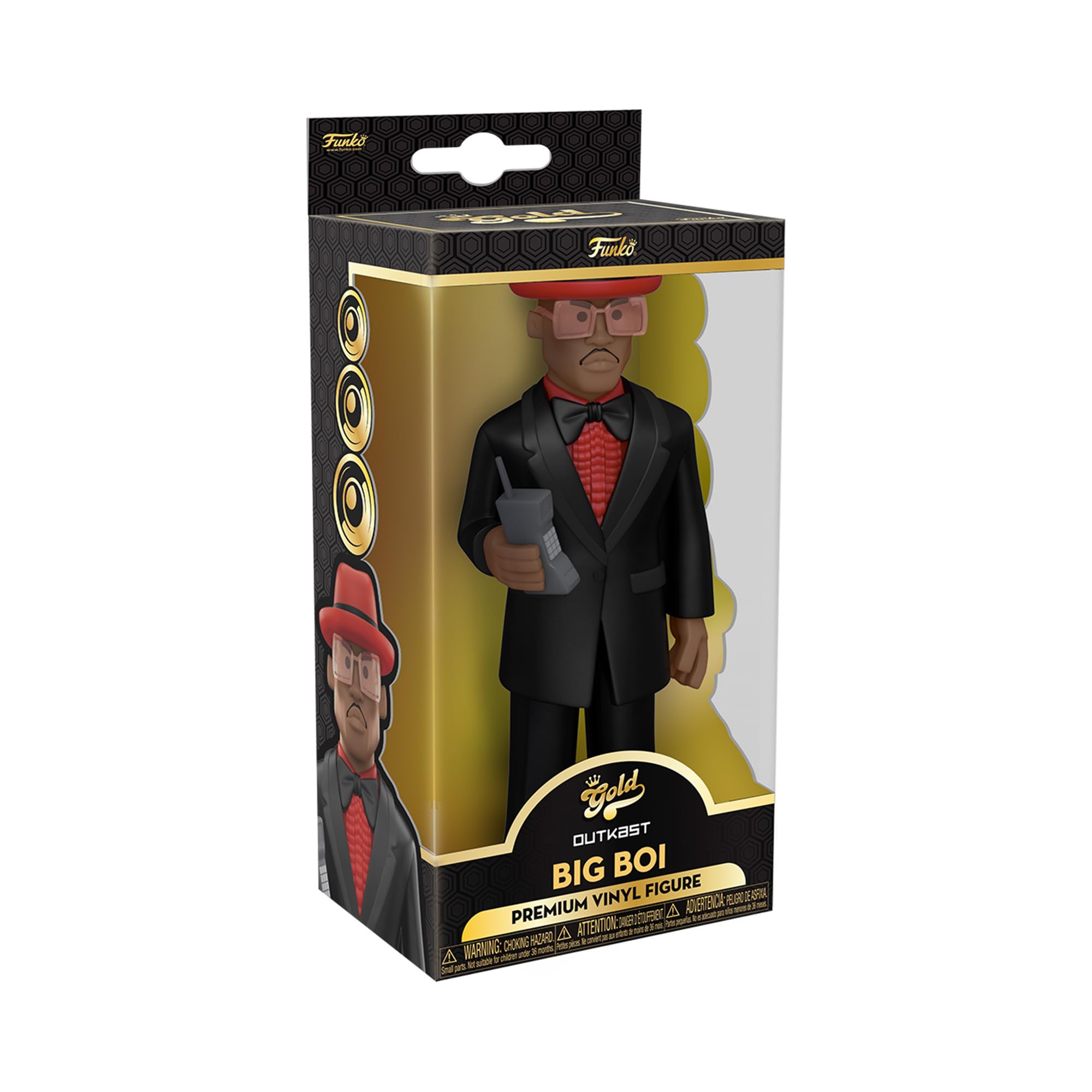 Funko Pop! Vinyl Gold: Outkast- Big Boi (Hey Ya) 5"