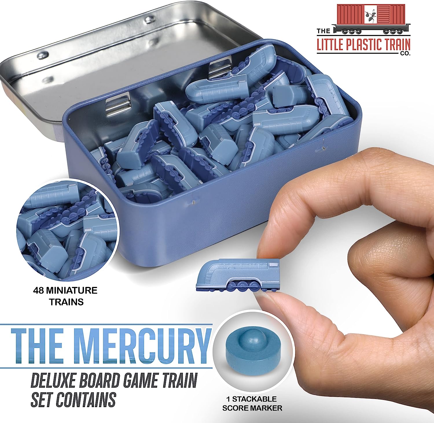 Mercury Deluxe Board Game Train Set