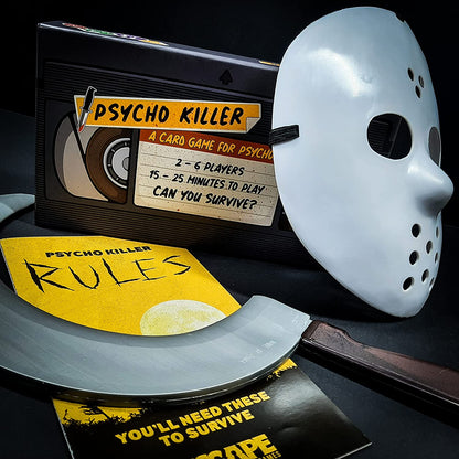 Psycho Killer: The Card Game - A game for Psychos, Multicolor, 5.08 x 5.08 x 5.08 cm
