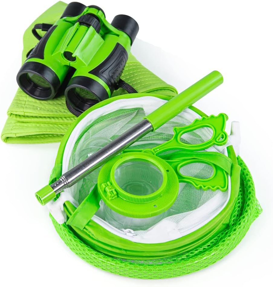 Bigjigs Toys, Kids Explorer Set, Outdoor Toys, Bug Hunting Kits For Children, Explorer Kit Toys For Kids, Bug Catcher, Kids Bug Explorer Kit, Bug Kits For Children