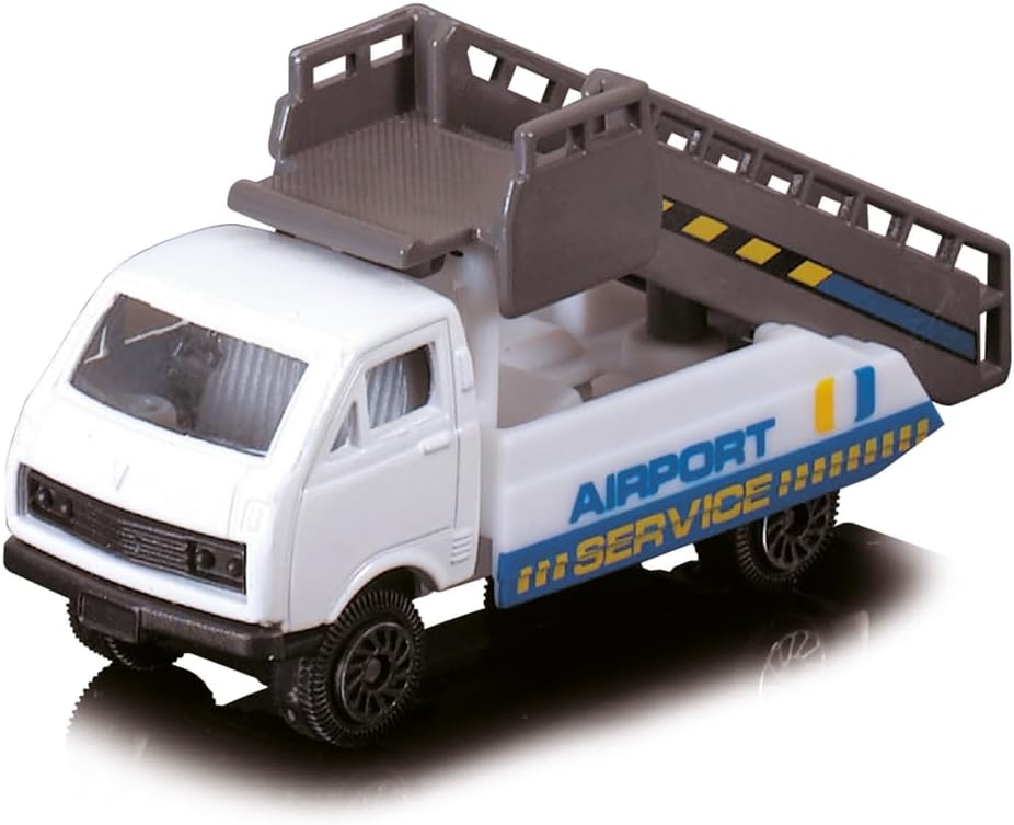 Dickie - Playset de Aeropuerto con Vehiculos y 13 Accesorios a Partir de 3 años (203743001)