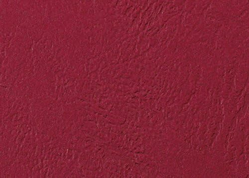 GBC Antelope Binding Covers Leather-look Plain A4 Red Ref CE040030