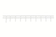 GBC SureBind Secure Binding Strips 25mm 10 Prongs Bind 250 Sheets A4 White Ref 1132840