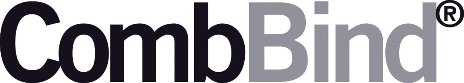 GBC CombBind Binding Combs, 6 mm, 25 Sheet Capacity, A4, 21 Ring, Black, Pack of 100, 4028173