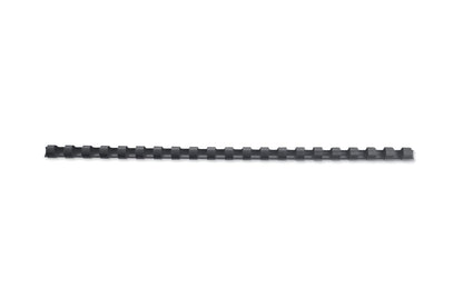 GBC CombBind Binding Combs, 6 mm, 25 Sheet Capacity, A4, 21 Ring, Black, Pack of 100, 4028173