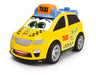 Dickie Toys 204112002 ABC Toddler Vehicles-One of Three Different Wind, Taxi, Fire Engine, Police Car, Ideal for Babies from 12 Months, Multicoloured