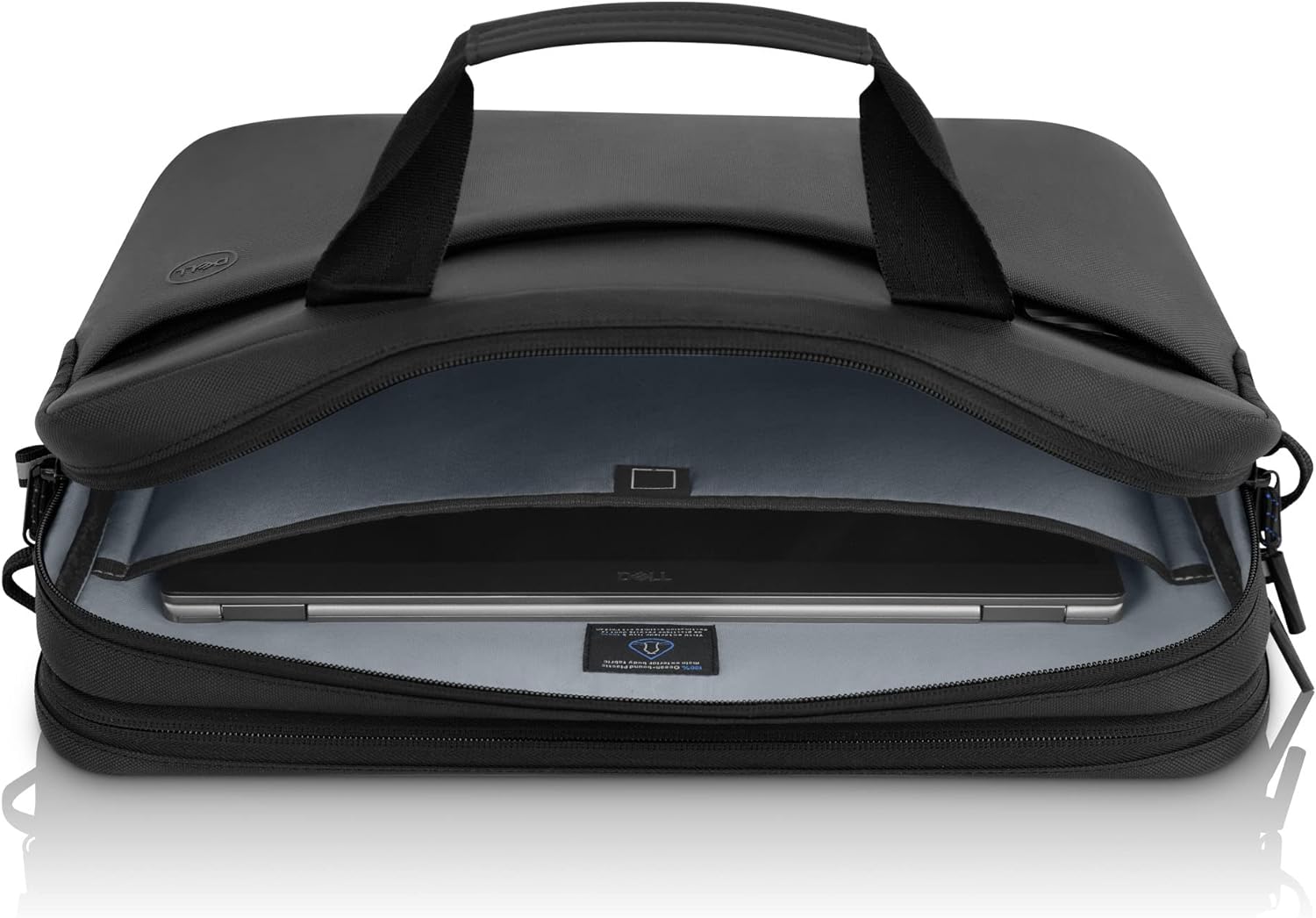 Dell CC5623 Ecoloop Pro Briefcase, Up to 16 Inch, Weather resistant, Luggage pass through, Black