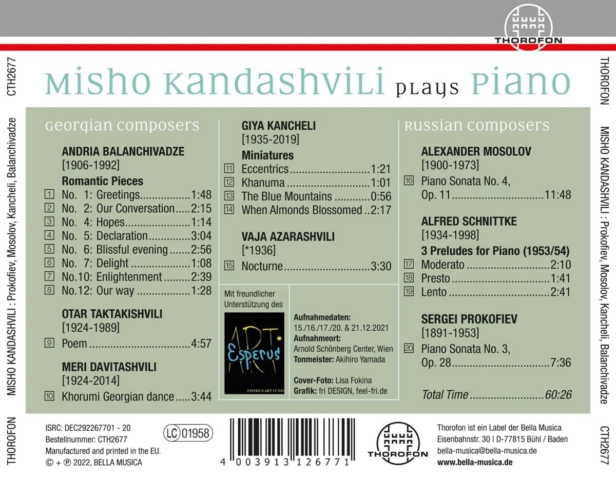 Misho Kandashvili Plays Prokof