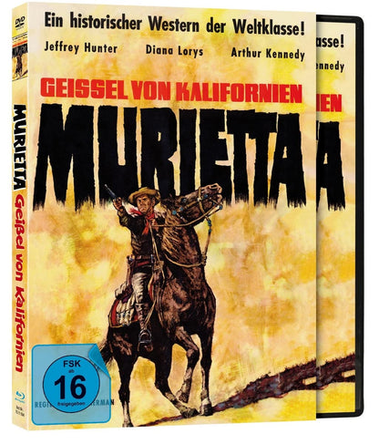 MURIETTA - Geißel von Kalifornien -Cover B - Blu-ray & DVD im Schuber - Limited Deluxe Edition plus Booklet