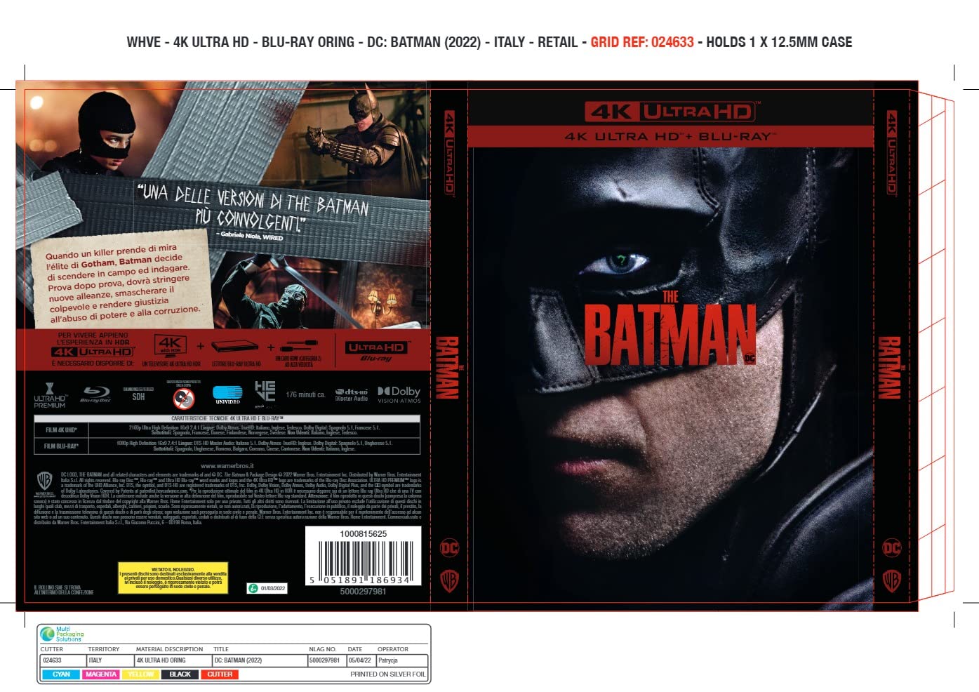 BATMAN (4K ULTRA HD+BLU-RAY)