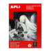 Apli 390 22 x 35 mm Value Strung Tickets - White (Pack of 500