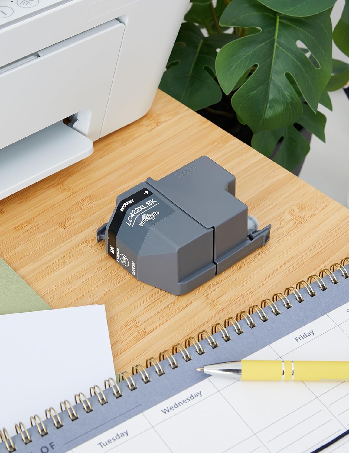 Original Brother LC-422XLBK Black Ink Cartridge for Approx. 3,000 Pages for MFC-J5340DW, MFC-J5345DW, MFC-J5740DW, MFC-J6540DW, MFC-J6940DW
