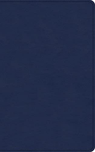 KJV Single-Column Personal Size Bible, Navy LeatherTouch