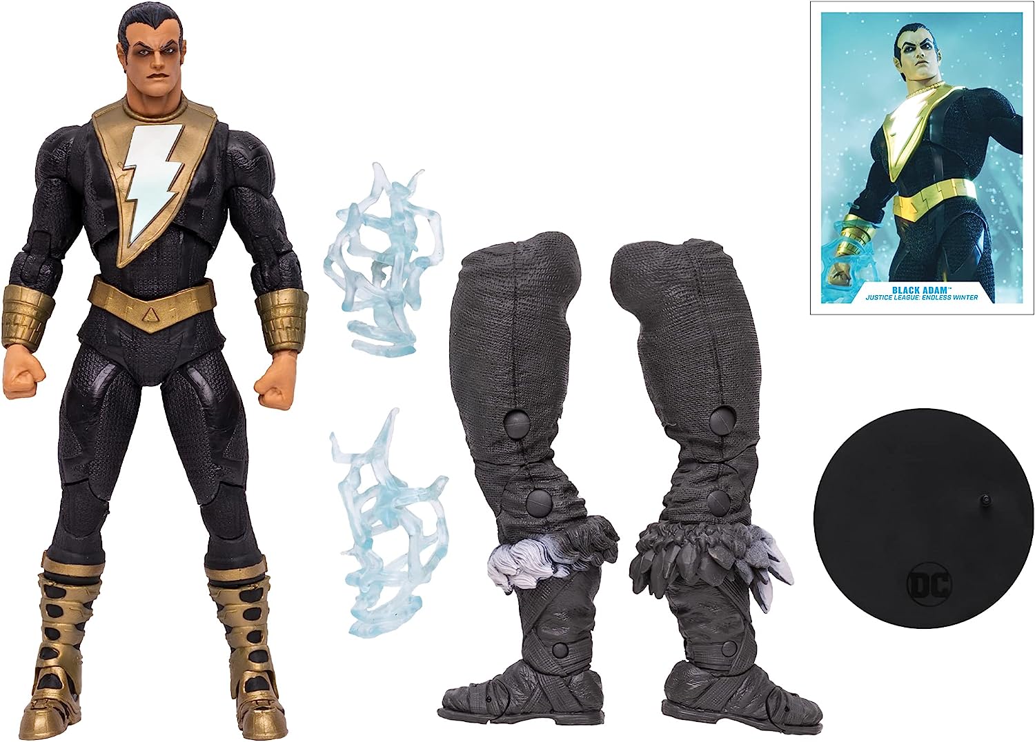 McFarlane DC Multiverse Build A Actionfigur Black Adam Endless Winter 18 cm