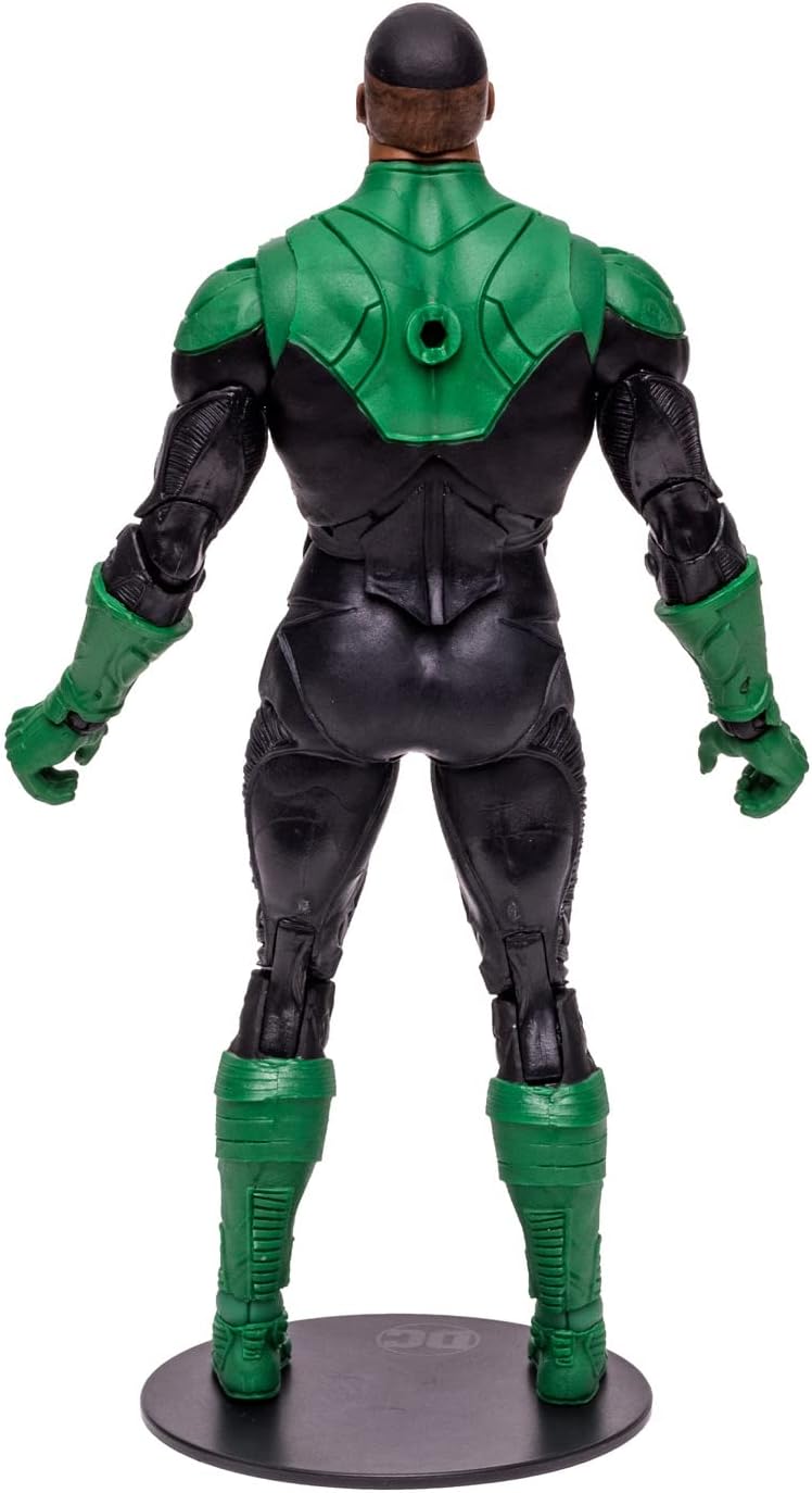 McFarlane Toys, 7-Inch DC Endless Winter Green Lantern (John Stewart) Action Figure with 22 Moving Parts, Collectible DC Figure with Unique Collectible Character Card – Ages 12+