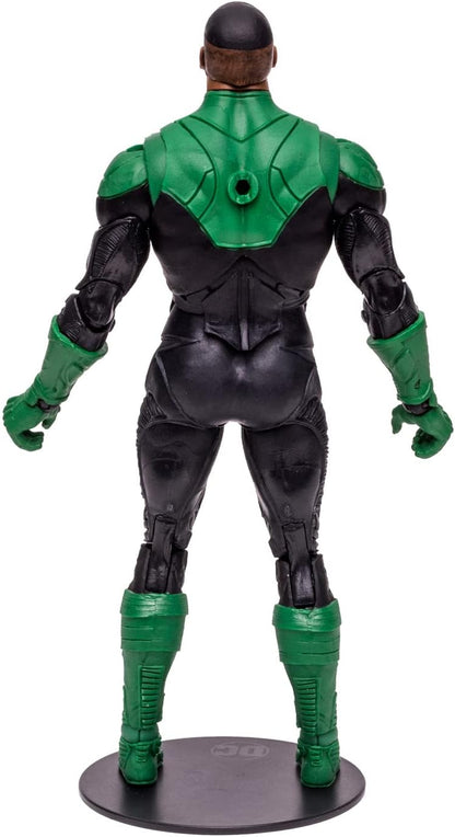 McFarlane Toys, 7-Inch DC Endless Winter Green Lantern (John Stewart) Action Figure with 22 Moving Parts, Collectible DC Figure with Unique Collectible Character Card – Ages 12+