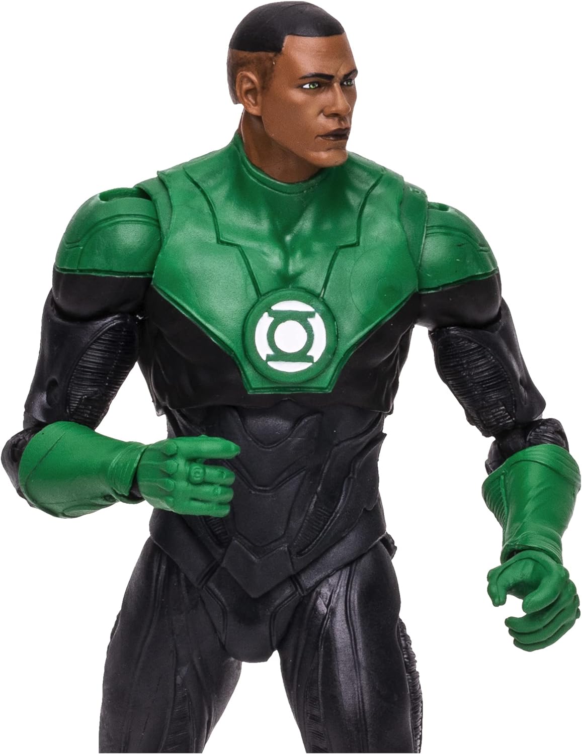 McFarlane Toys, 7-Inch DC Endless Winter Green Lantern (John Stewart) Action Figure with 22 Moving Parts, Collectible DC Figure with Unique Collectible Character Card – Ages 12+