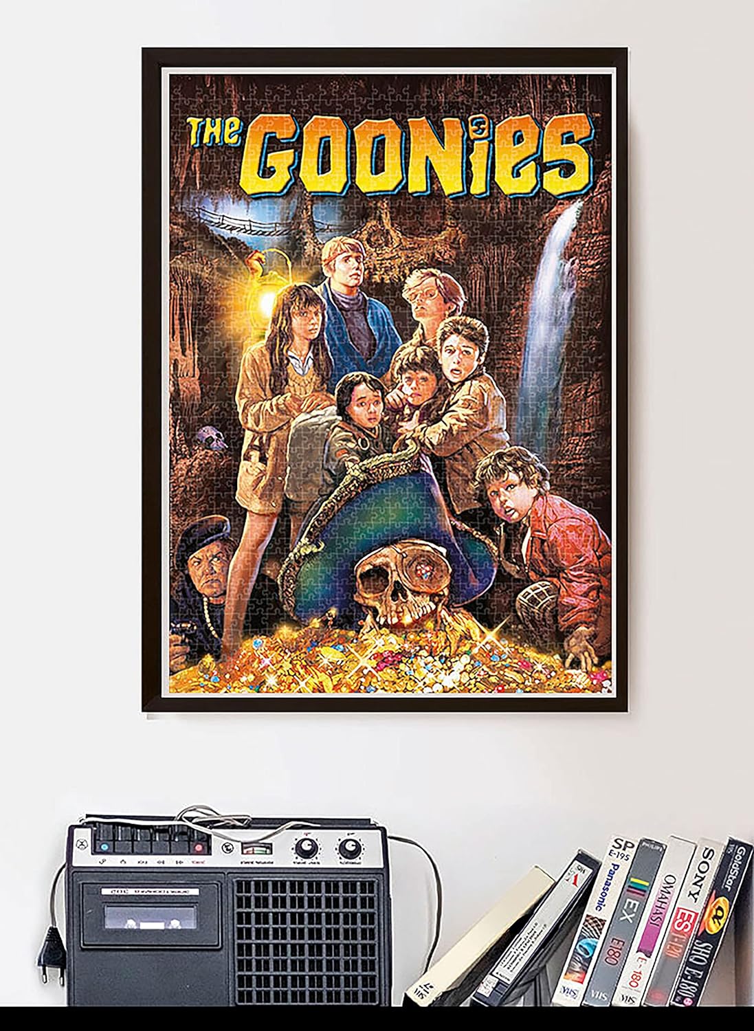 Clementoni - 35115 - Cult Movies The Goonies - Puzzle 500 Teile ab 14 Jahren, Erwachsenenpuzzle mit Wimmelbild, Geschicklichkeitsspiel für die ganze Familie