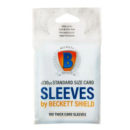 Arcane Tinmen Zubehör Beckett Shield Thick Card (100 Sleeves), Mehrfarbig