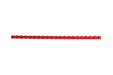 GBC CombBind Binding Combs, 8 mm, 45 Sheet Capacity, A4, 21 Ring, Red, Pack of 100, 4028214