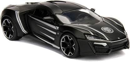Jada 253225004 Black Panther Marvel Lykan Hypersport 1:24