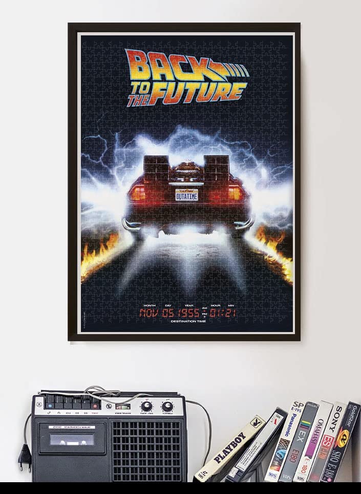 Clementoni PZAS Cult Movies Does Not Apply Italia 500 Piezas Regreso al Futuro, Puzzle Adulto películas(35110), Multicolor, M
