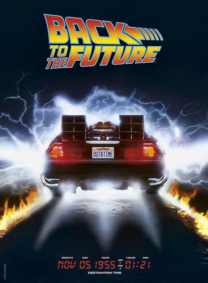 Clementoni PZAS Cult Movies Does Not Apply Italia 500 Piezas Regreso al Futuro, Puzzle Adulto películas(35110), Multicolor, M