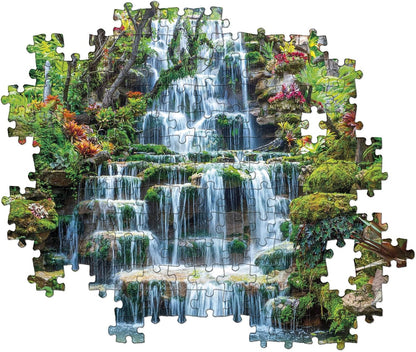 Clementoni 35117 Peace Flow 500 Pieces, Made in Italy, Jigsaw Puzzle for Adults, Multicolor, Medium