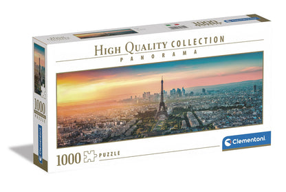 Clementoni 39641 1000pcs Collection Paris Panorama 1000 Pieces, Made in Italy, Jigsaw Puzzle for Adults, Multicolor, Medium