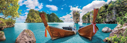 Clementoni 39642 1000pcs Collection Phuket Bay Panorama 1000 Pieces, Made in Italy, Jigsaw Puzzle for Adults, Multicolor, Medium