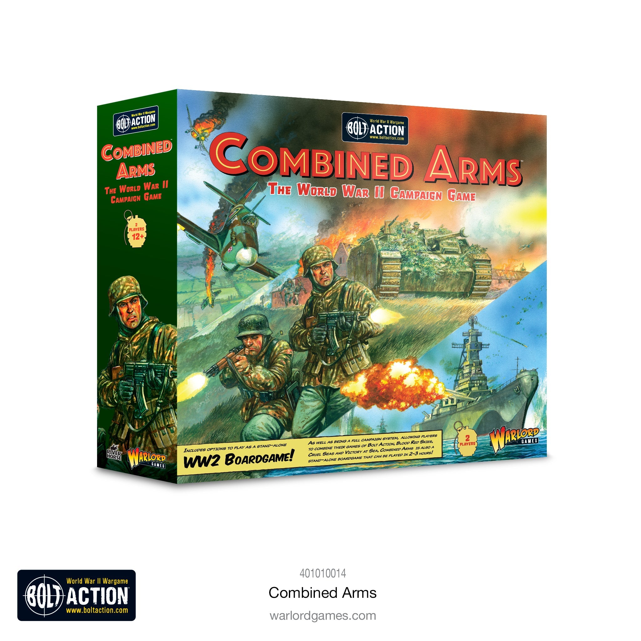 Bolt Action Combined Arms The World War II Campaign Board Game Military Table Top Wargaming Plastic Model Kit 401010014