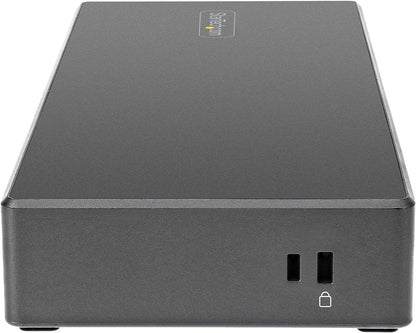 StarTech.com USB C Dock - Triple 4K Monitor USB Type-C Docking Station - 100W Power Delivery - DP 1.4 Alt Mode & DSC, 2x DisplayPort 1.4/HDMI 2.0 - 6xUSB (2x 10Gbps) - Windows/Chrome (DK31C2DHSPDUE