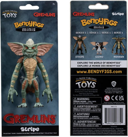 The Noble Collection Gremlins Stripe Mini Bendyfig
