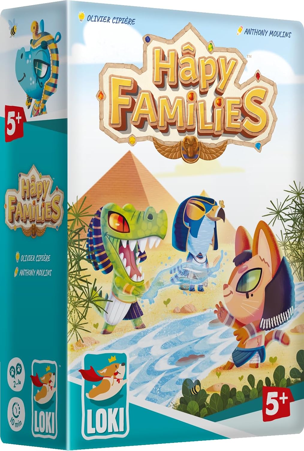 Iello Loki | Hâpy Families | Family Card Game | Ages 5+ | 2-4 Players | 10 Minutes Playing Time