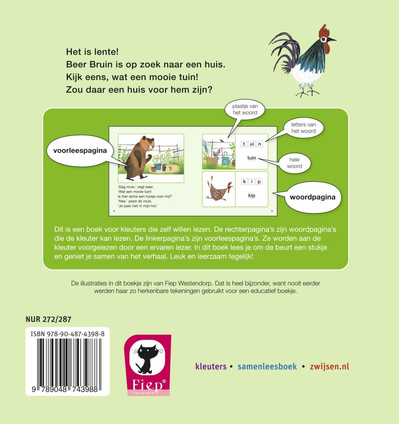 Een beer in de tuin! (Kleuters samenleesboeken