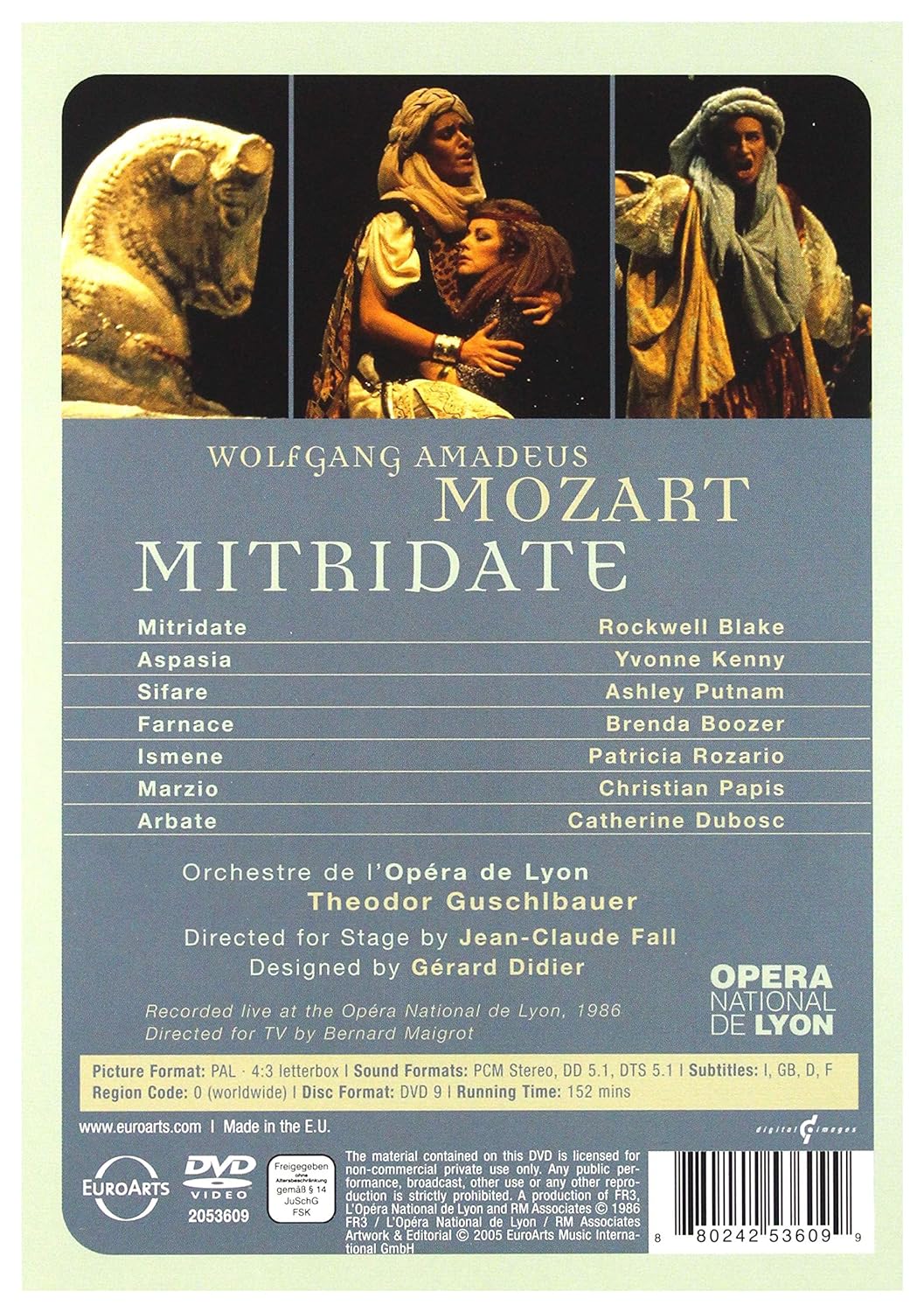 Mozart: Mitridate