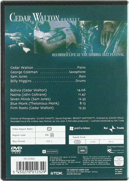 Cedar Walton Quartet: Live at the Umbria Jazz Festival