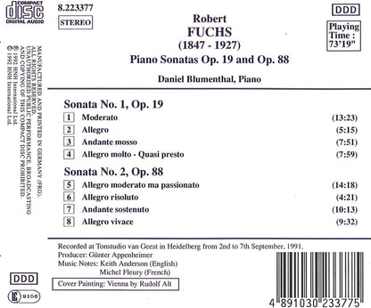 Piano Sonatas Opp. 19 and 88 (Blumenthal)