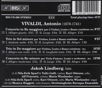Complete Works for Lute (Lindberg, Sparf, Galli)
