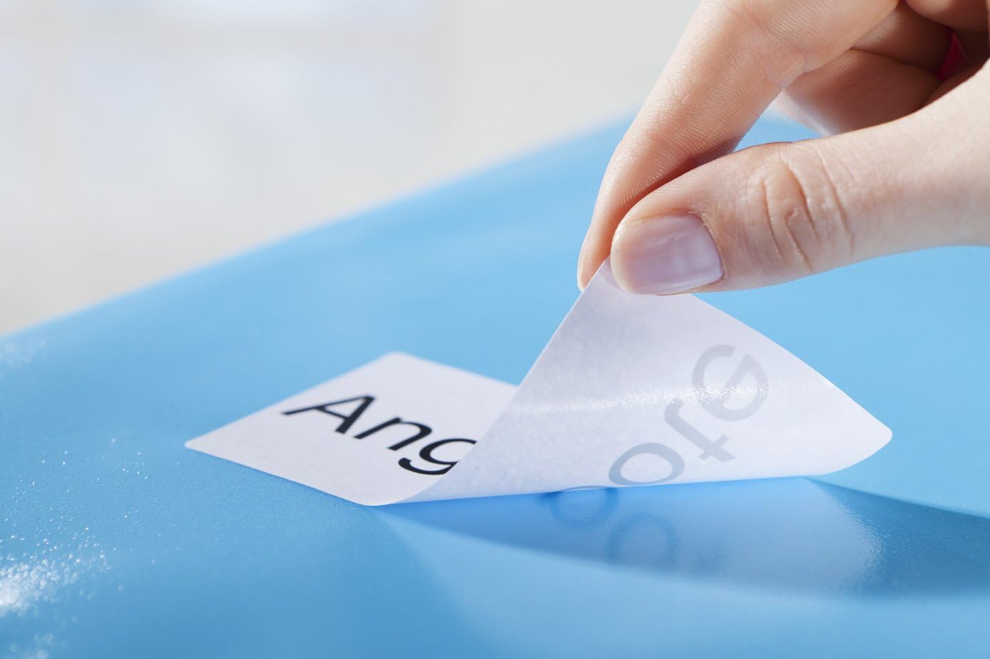 Avery L4745REV-25 Self-Adhesive Removable Labels, 8 Labels Per A4 Sheet, White