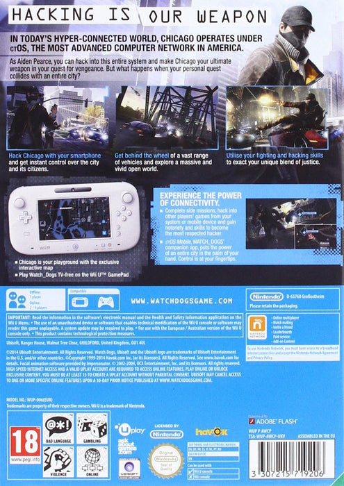 Watch Dogs (Nintendo Wii U)